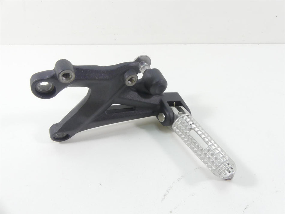 2013 Triumph Street Triple 675R Left Rider Footpeg Bracket Mount T2081941 {{ shop.shopifyCountryName }} - Mototech271