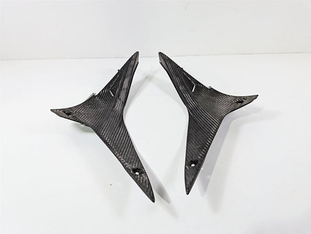 2014 Aprilia RSV4 RR Factory Left Right Leg Carbon Fiber Cover Set 890966 890967 {{ shop.shopifyCountryName }} - Mototech271