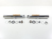 Load image into Gallery viewer, 2009 Harley FLHTCU SE4 CVO E-Glide Chrome Front Fork Lower Tube Set 45500169 | Mototech271
