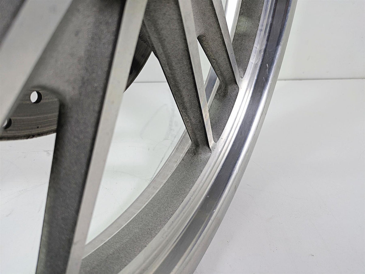 2009 Harley FXDC Dyna Super Glide Straight 19x2.5 Front Wheel Mag Rim 43655-08 {{ shop.shopifyCountryName }} - Mototech271