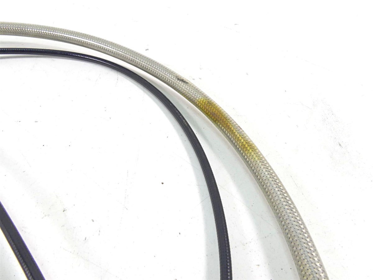 2002 Harley Touring FLHTC Electra Glide 16" Ape Hanger Clutch & Throttle Cable {{ shop.shopifyCountryName }} - Mototech271