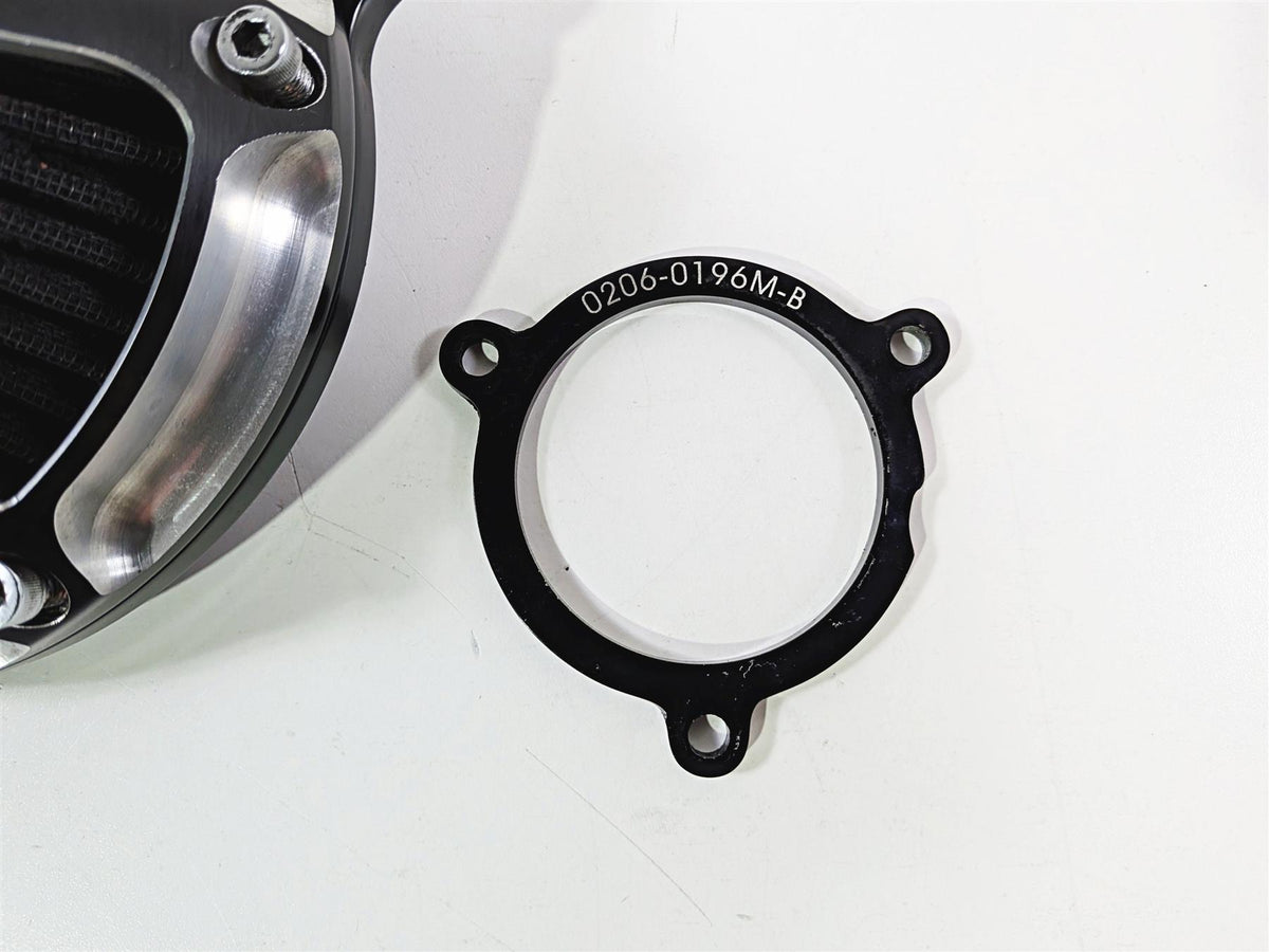 2017 Harley Touring FLHXS Street Glide Performance Machine MAX HP Air Cleaner Kit Black Contrast 577435 {{ shop.shopifyCountryName }} - Mototech271