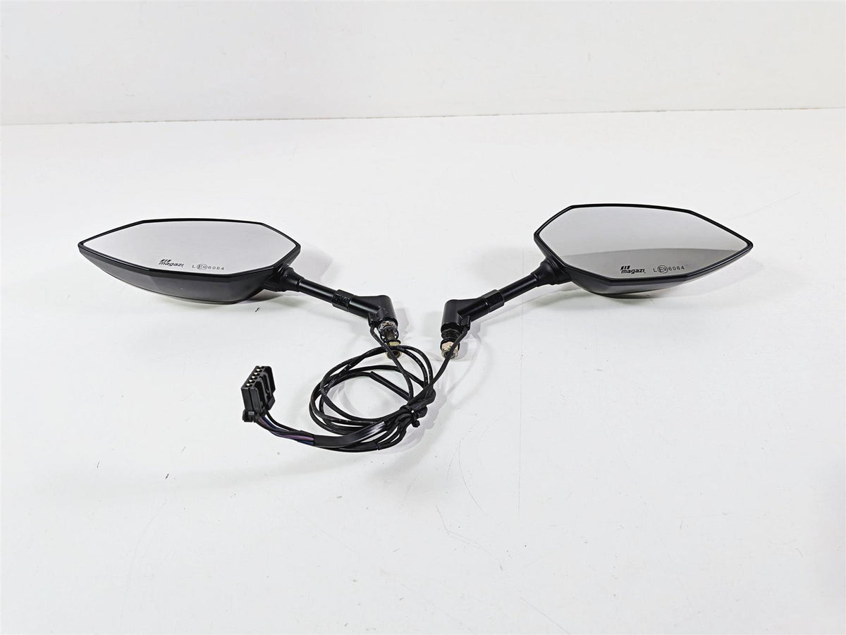 2013 Harley VRSCDX Night Rod Special Lucifer Magazi Rear Mirror Turn Signal LED-Mototech271