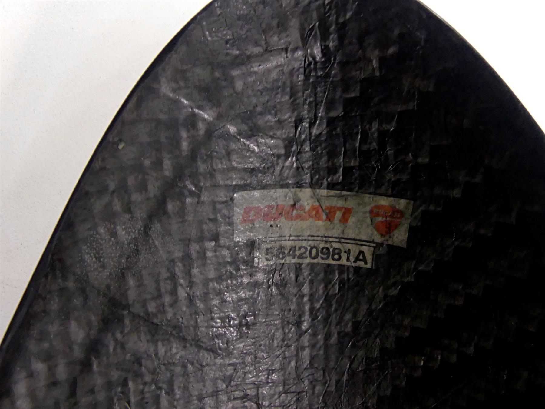 2012 Ducati Panigale 1199S Carbon Fiber Front Fender 56420981A {{ shop.shopifyCountryName }} - Mototech271