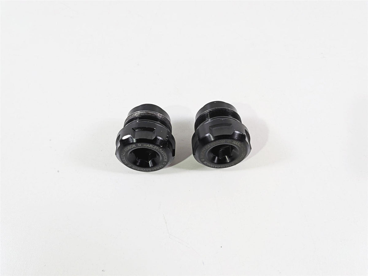 2024 Harley Softail FXLRST Low Rider Fork Tube Top Caps Nut Bolts Set 45500395 {{ shop.shopifyCountryName }} - Mototech271