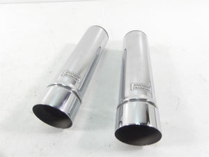 2006 Honda V-Twin VTX1800 N3 Lower Fork Damper Chrome Covers  51620-MCV-R20 | Mototech271