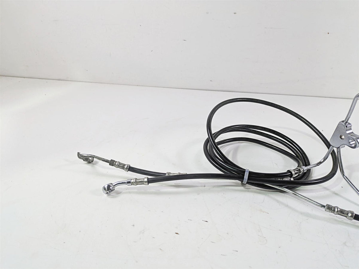 2010 Harley Touring FLHXSE CVO Street Glide Front Abs Brake Line Set 46674-10 {{ shop.shopifyCountryName }} - Mototech271