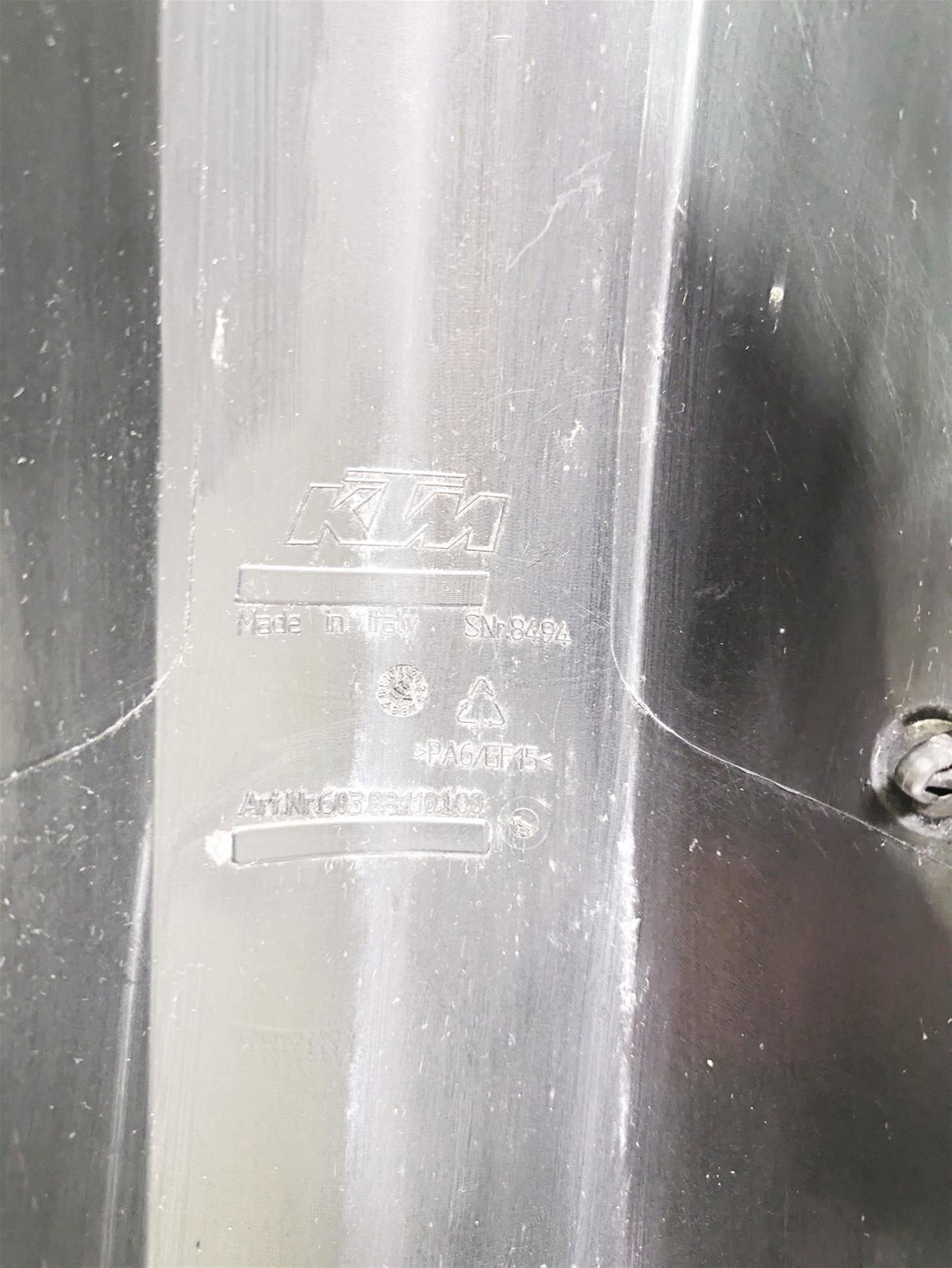 2022 KTM 1290 Super Adventure S Front Fender 60308110100C1 {{ shop.shopifyCountryName }} - Mototech271