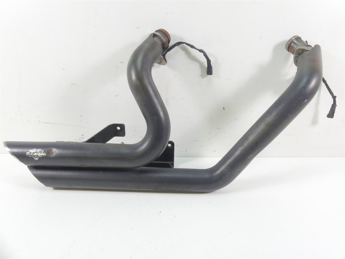 2007 Harley Sportster XL1200 Nightster Vance Hines Staggered Exhaust Pipes 47219 {{ shop.shopifyCountryName }} - Mototech271