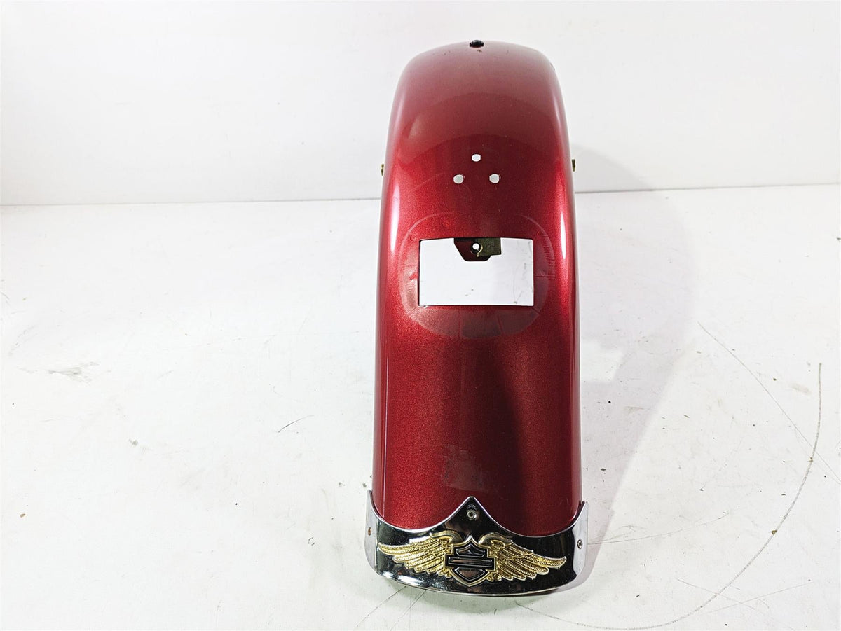 2004 Harley Softail FLSTF Fat Boy Rear Fender Sierra Red 59596-00A {{ shop.shopifyCountryName }} - Mototech271