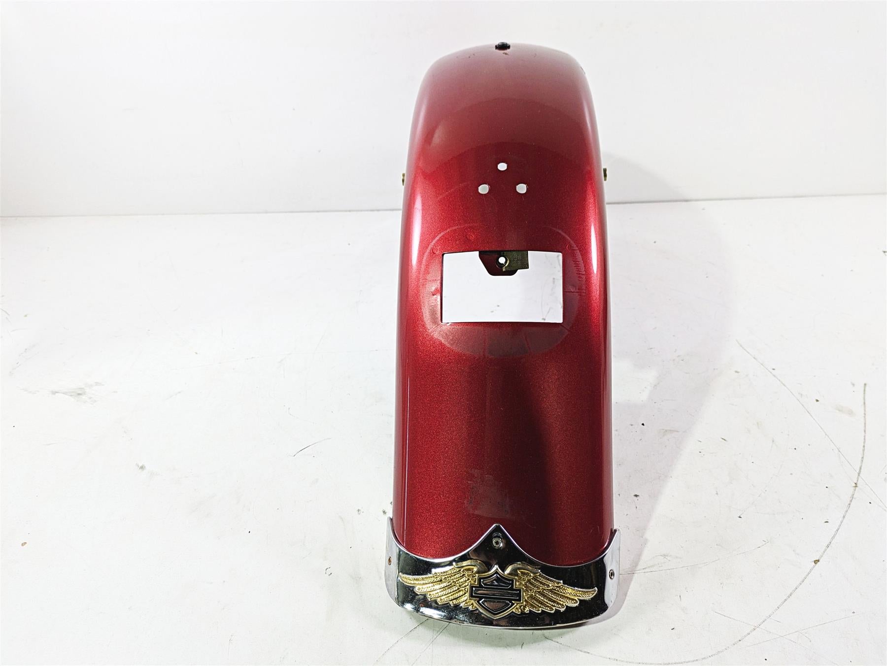 2004 Harley Softail FLSTF Fat Boy Rear Fender Sierra Red 59596-00A {{ shop.shopifyCountryName }} - Mototech271