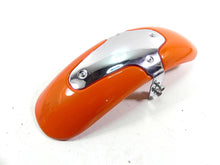 Load image into Gallery viewer, 2005 Harley VRSCSE CVO V-Rod Front Fender &amp; Bracket Orange 59115-05 59020-01A | Mototech271
