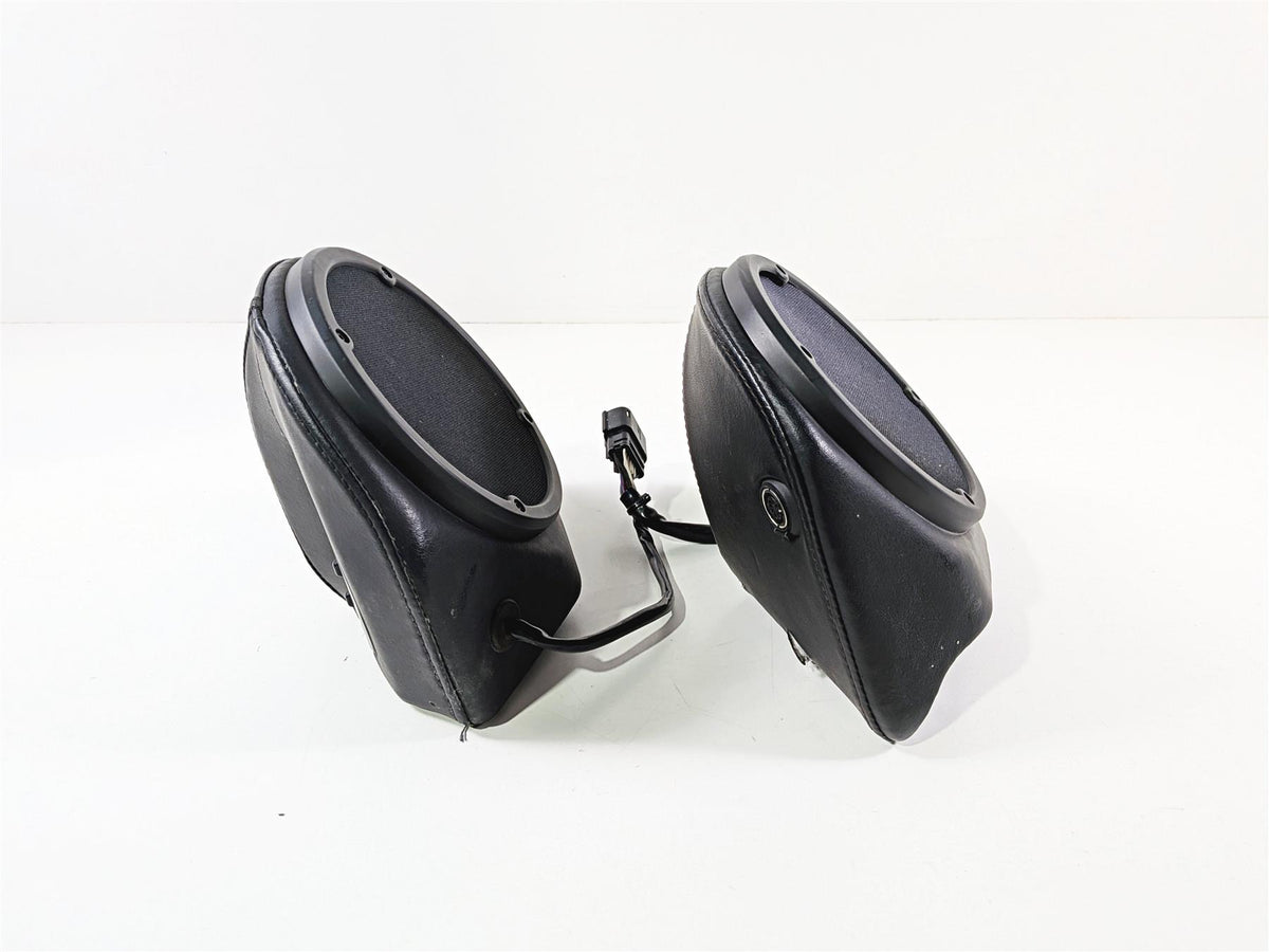 2018 Harley Touring FLHTCU Electra Glide Trunk Speaker Set 76000160 76000161-Mototech271