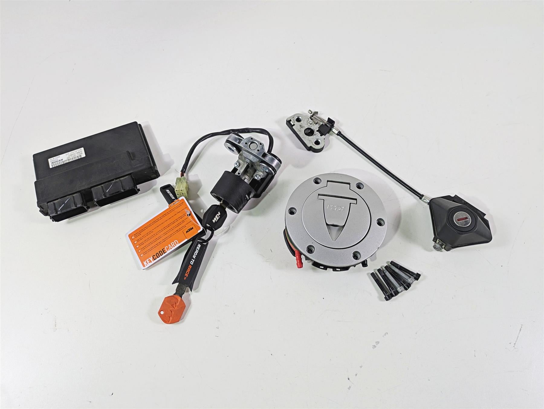 2017 KTM 1290 Super Duke GT Ignition Switch Key Lock Cdi Set 61411066044