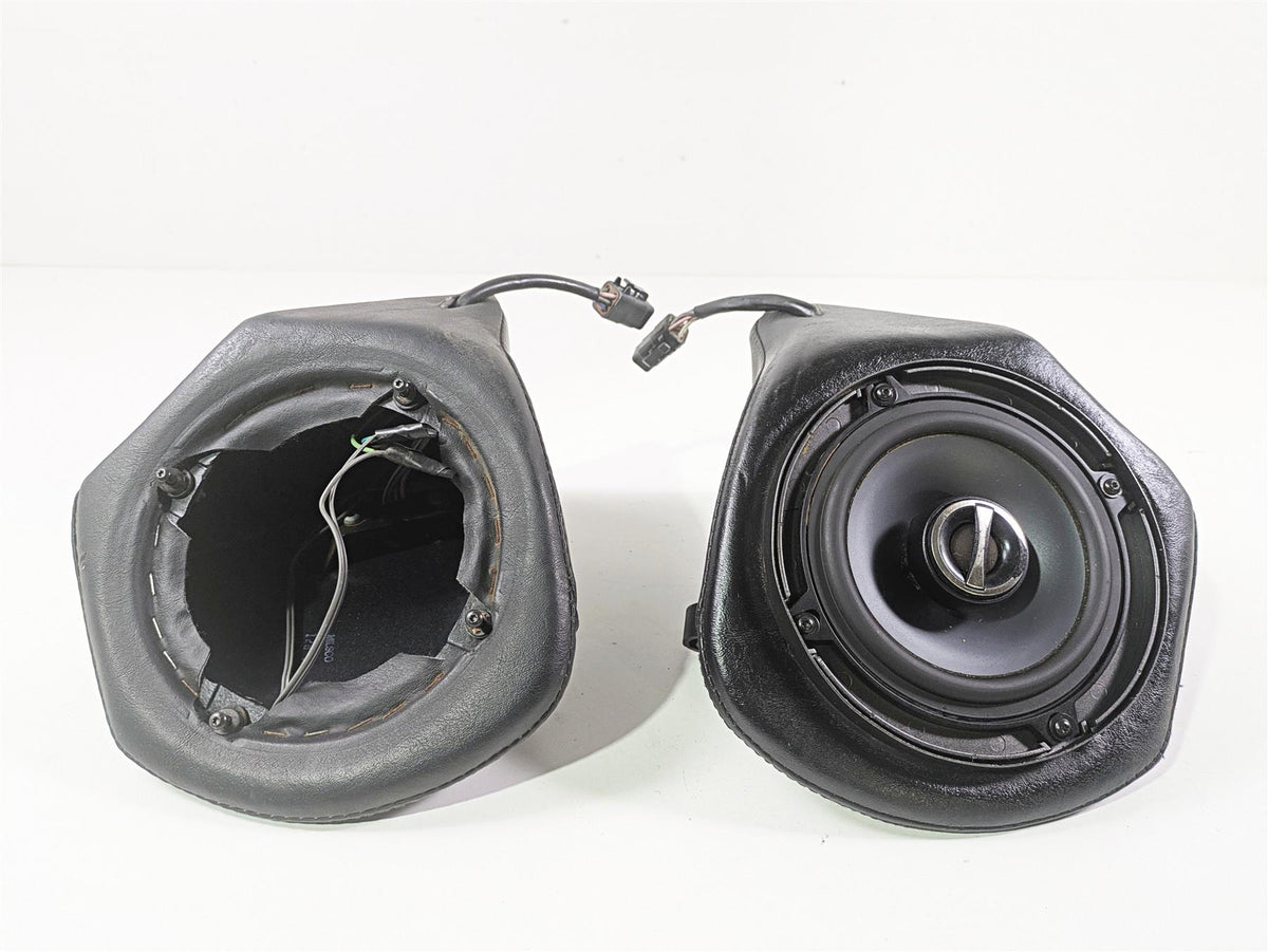 1999 Harley Touring FLHTCUI E-Glide Rear Speaker Housing Set 76303-98B {{ shop.shopifyCountryName }} - Mototech271