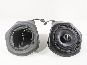 1999 Harley Touring FLHTCUI E-Glide Rear Speaker Housing Set 76303-98B