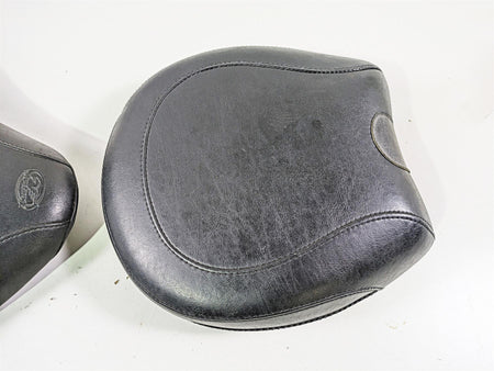 2014 Harley FLS Softail Slim Mustang Front Rear Wide Touring Seat Set 76752 {{ shop.shopifyCountryName }} - Mototech271