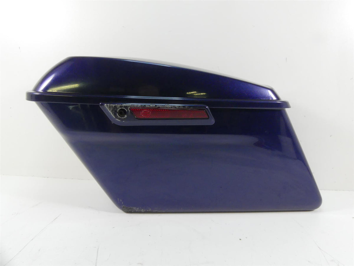 2014 Harley Touring FLHX Street Glide Left Saddlebag Big Blue Pearl 90200414 {{ shop.shopifyCountryName }} - Mototech271