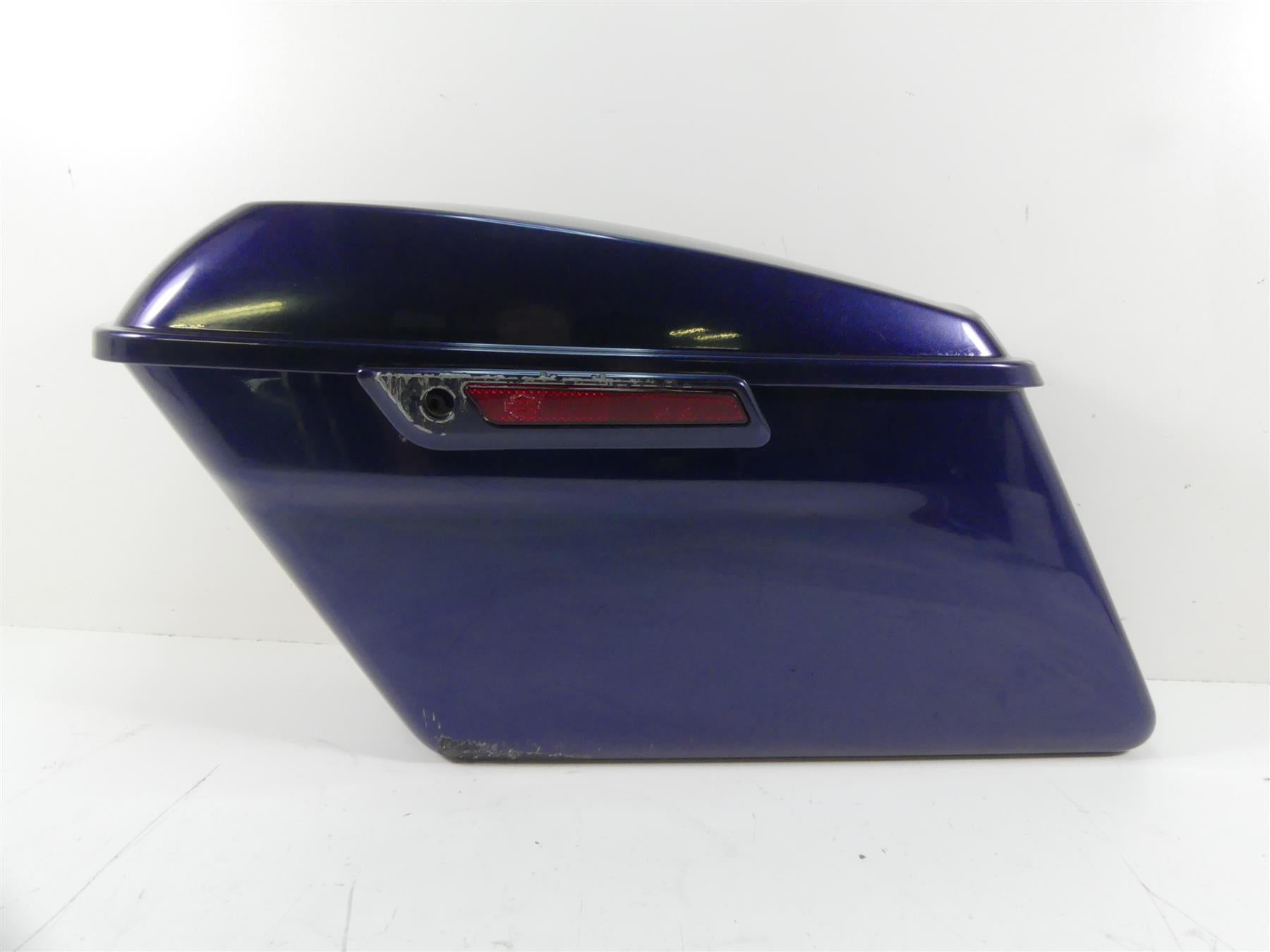 2014 Harley Touring FLHX Street Glide Left Saddlebag Big Blue Pearl 90200414 {{ shop.shopifyCountryName }} - Mototech271