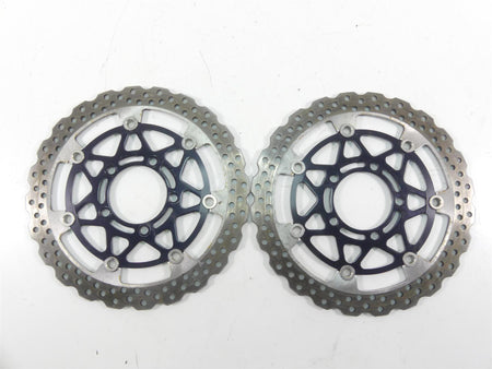 2013 Kawasaki ZX636 ZX6R Ninja Front Brake Disc Rotor Set 41080-0590-5C {{ shop.shopifyCountryName }} - Mototech271