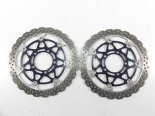 Load image into Gallery viewer, 2013 Kawasaki ZX636 ZX6R Ninja Front Brake Disc Rotor Set 41080-0590-5C | Mototech271
