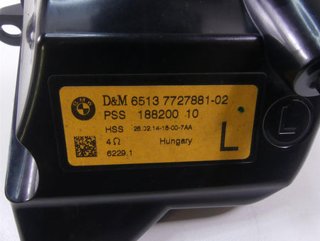 2014 BMW K1600 GTL K48 Left Audio Radio Speaker + Housing -Read 65137727881 {{ shop.shopifyCountryName }} - Mototech271