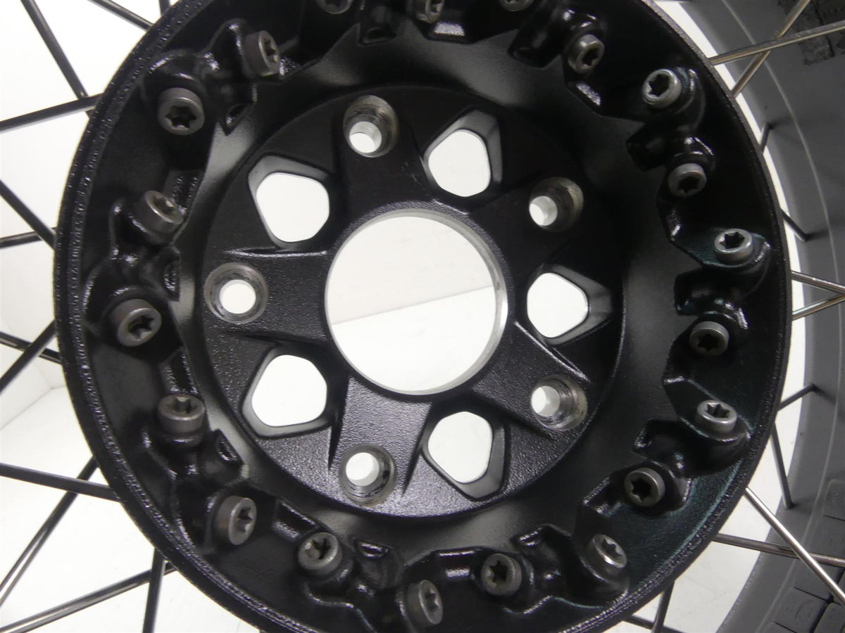 2017 BMW R1200GS GSW K50 Straight Rear 17x4.5 Spoke Wheel Rim 36318526651 {{ shop.shopifyCountryName }} - Mototech271
