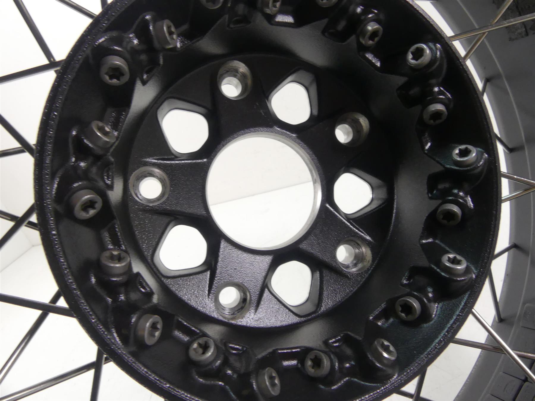 2017 BMW R1200GS GSW K50 Straight Rear 17x4.5 Spoke Wheel Rim 36318526651 {{ shop.shopifyCountryName }} - Mototech271