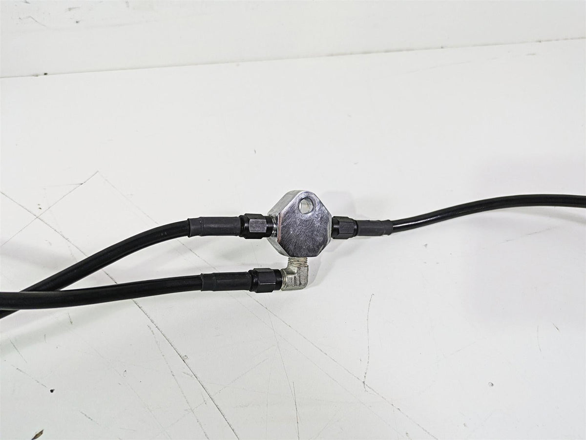 2015 Harley FXDL Dyna Low Rider Tall Bars Throttle Cable & Brake Line {{ shop.shopifyCountryName }} - Mototech271