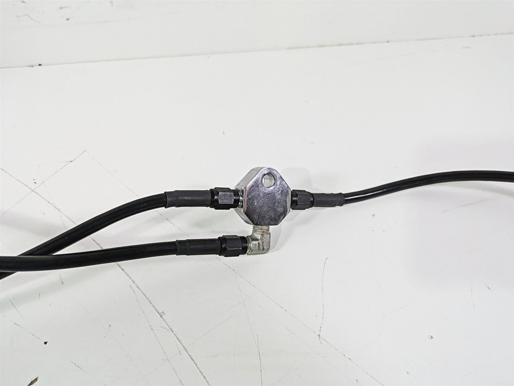 2015 Harley FXDL Dyna Low Rider Tall Bars Throttle Cable & Brake Line {{ shop.shopifyCountryName }} - Mototech271