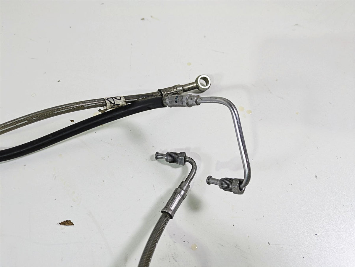2016 Moto Guzzi Stelvio 1200 8V NTX Abs Brake Line Hose Set 886163 886164 {{ shop.shopifyCountryName }} - Mototech271