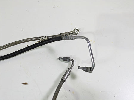 2016 Moto Guzzi Stelvio 1200 8V NTX Abs Brake Line Hose Set 886163 886164 {{ shop.shopifyCountryName }} - Mototech271