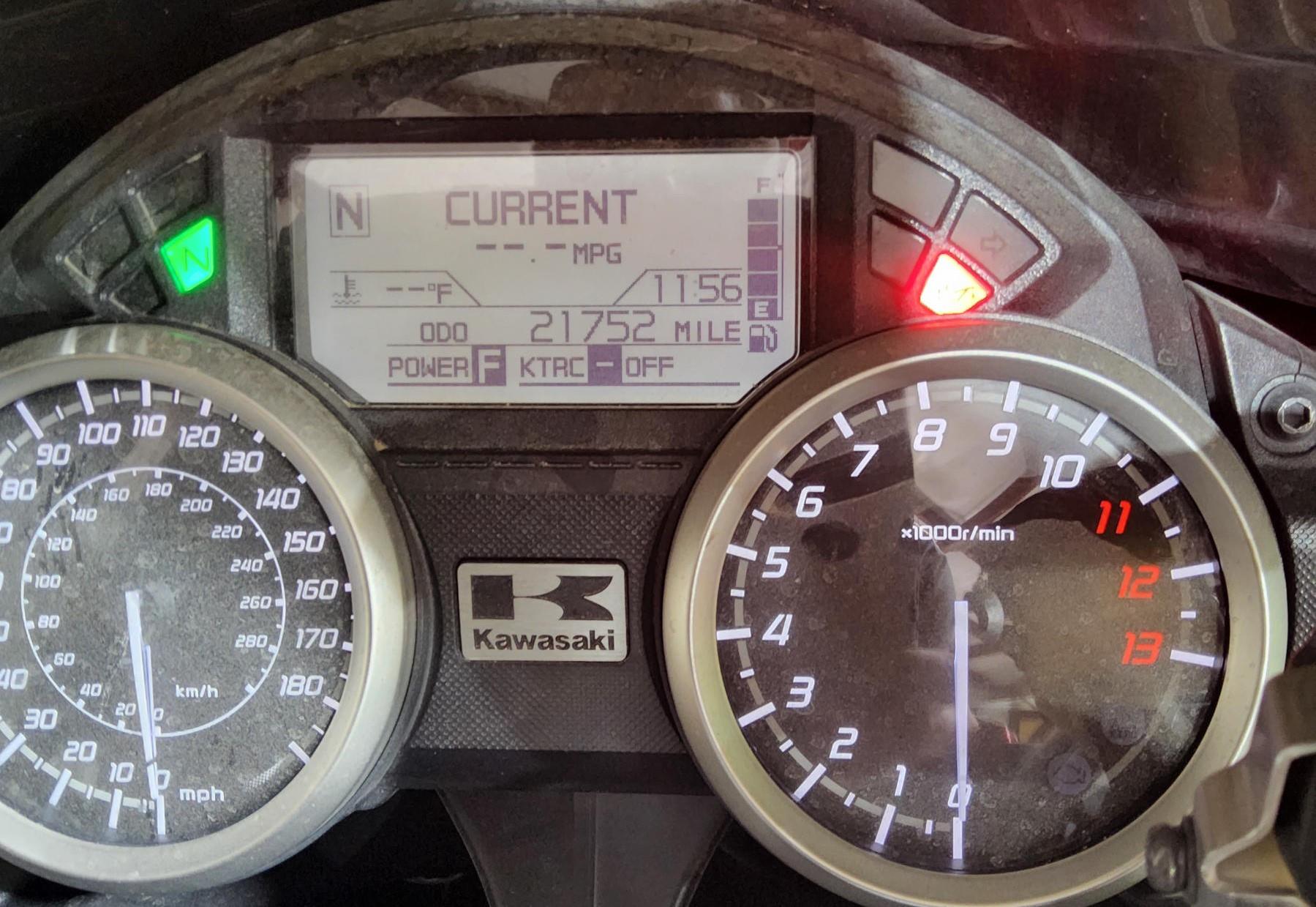 2012 Kawasaki ZX1400 ZX14R Ninja Speedometer Gauges