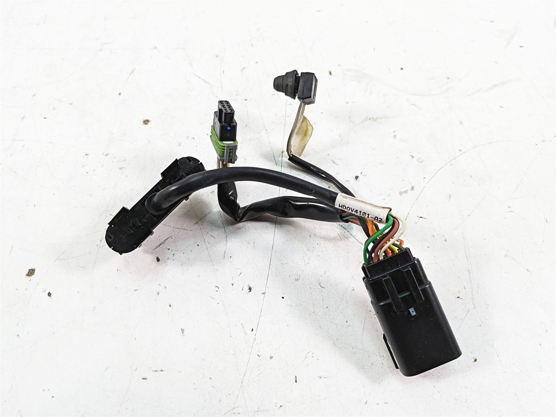 2009 Harley FXCWC Softail Rocker C Instrument Indicator Lights Cluster 68954-08 {{ shop.shopifyCountryName }} - Mototech271