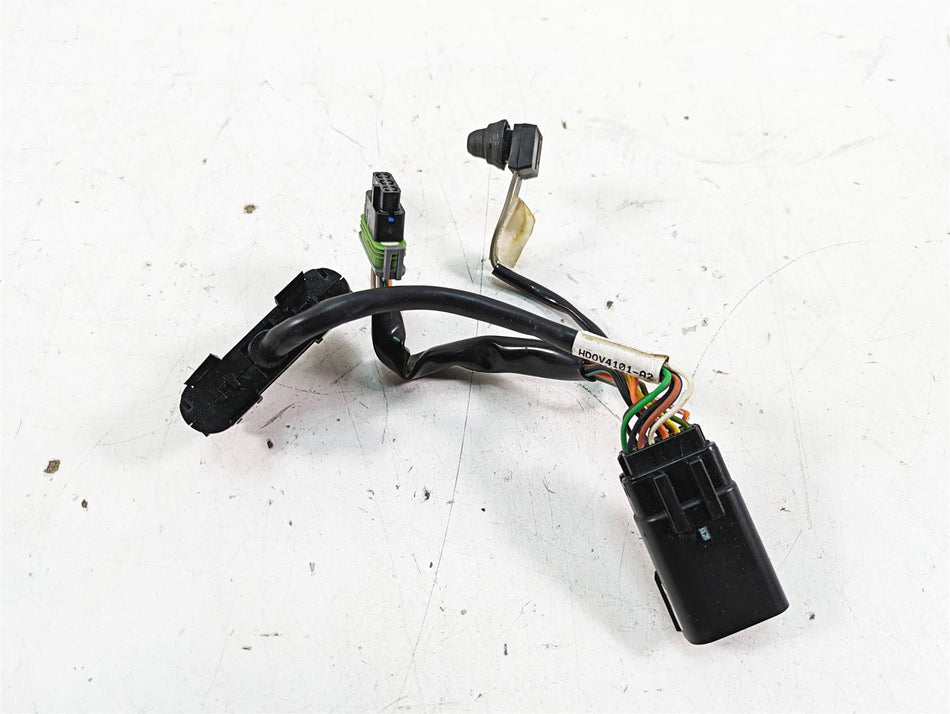 2009 Harley FXCWC Softail Rocker C Instrument Indicator Lights Cluster 68954-08 {{ shop.shopifyCountryName }} - Mototech271