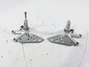 2008 Aprilia RSVR 1000 Factory Front Left Right Foot Peg Set AP8154069 AP8154070 | Mototech271