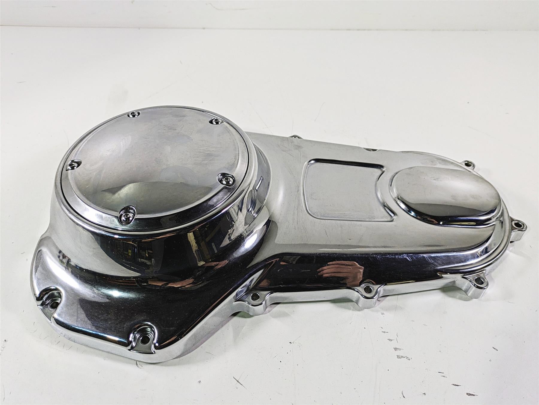 2008 Harley Touring FLHTCU E-Glide 105TH Outer Primary Drive Cover 60685-07 {{ shop.shopifyCountryName }} - Mototech271