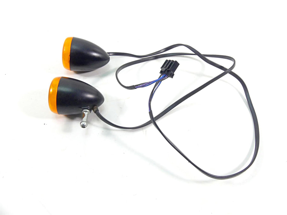 2009 Harley XR1200 Sportster Front Blinker Turn Signal Set 68804-06 {{ shop.shopifyCountryName }} - Mototech271