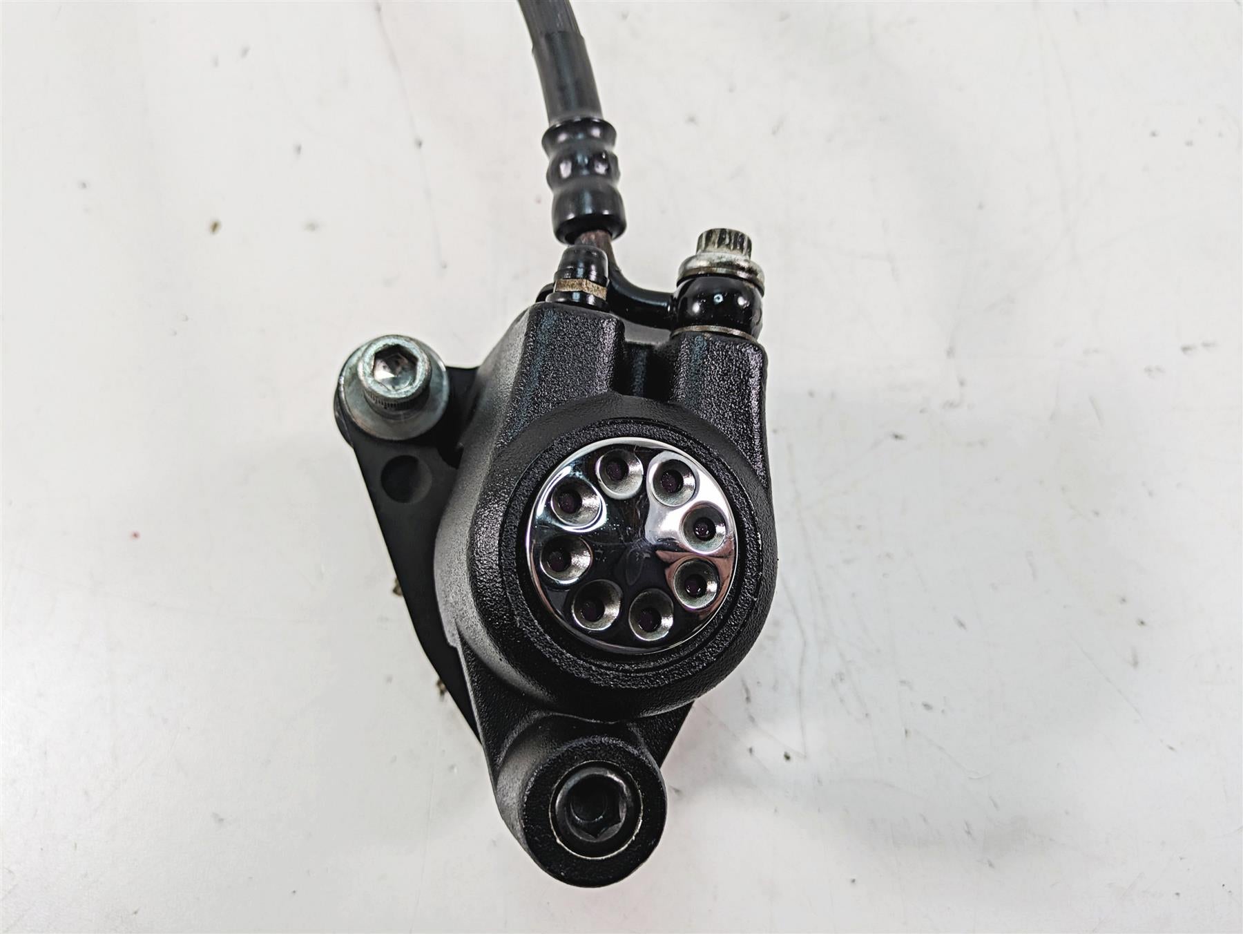 2000 Harley FXSTS Softail Springer Front Brake Caliper + Line 44077-88D {{ shop.shopifyCountryName }} - Mototech271