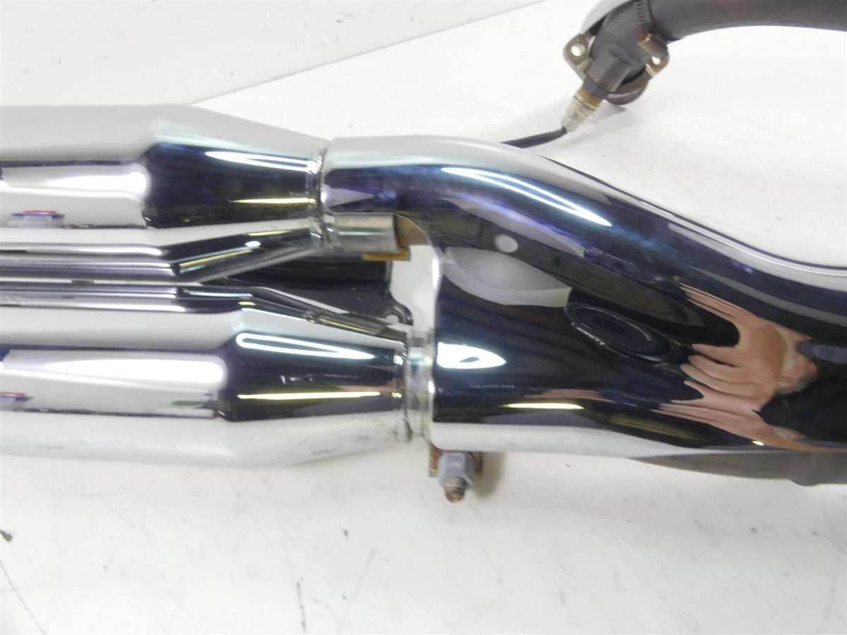 2009 Harley FXDF Dyna Fat Bob Oem Exhaust Header Muffler System 64984-08A {{ shop.shopifyCountryName }} - Mototech271