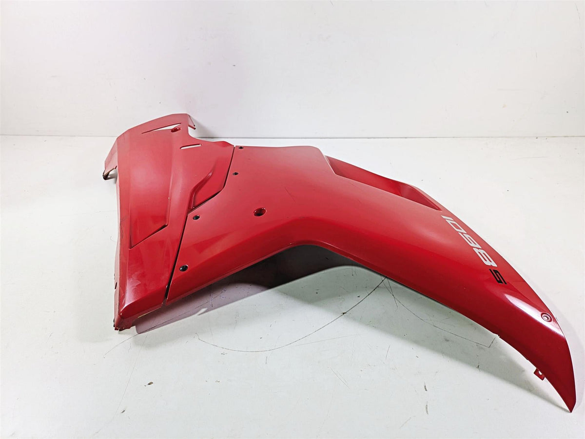 2008 Ducati SBK 1098 S Upper Lower Right Side Fairing Cover Cowl Set 48012392A {{ shop.shopifyCountryName }} - Mototech271
