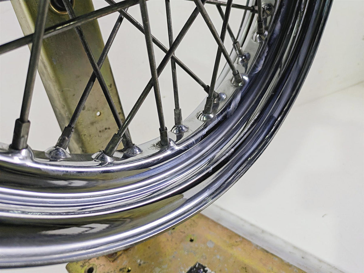 1999 Harley Touring FLHTCUI E-Glide Front Wheel Rim 16x3 Spoke READ 43403-87A {{ shop.shopifyCountryName }} - Mototech271