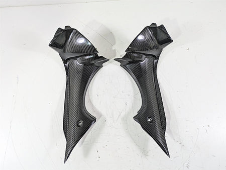 2020 Triumph Daytona 765 Moto2 Front Fairing Infill Carbon Covers T2310047 {{ shop.shopifyCountryName }} - Mototech271