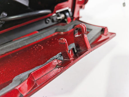 2013 Victory Vision Tour Left Red Storage Box Cover Fairing Set 5438102 {{ shop.shopifyCountryName }} - Mototech271