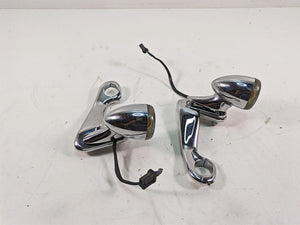 2011 Harley Touring FLTRU Road Glide Front Blinker Turn Signal Set 58460-10 | Mototech271