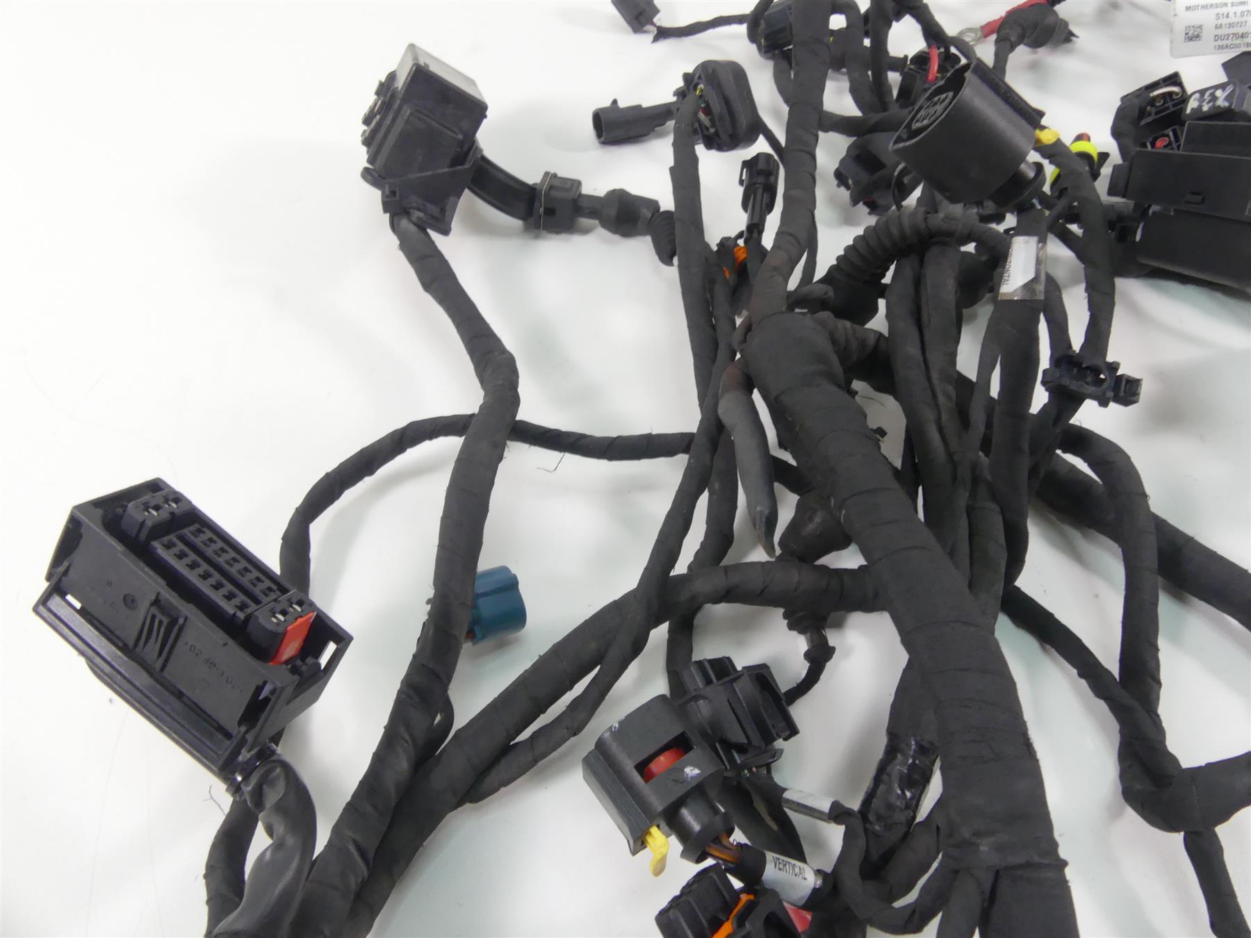 2014 Ducati Hypermotard 821 SP Main Wiring Harness Loom - No Cut 51018451D {{ shop.shopifyCountryName }} - Mototech271