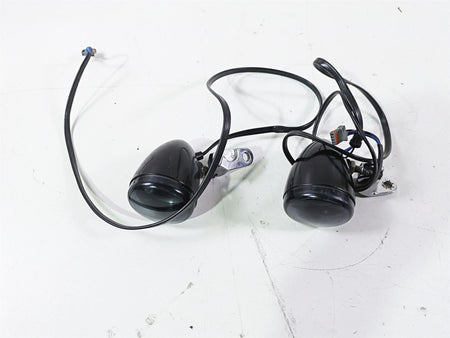 2017 Harley FLS Softail Slim Front Smoked Blinker Turn Signal Set -Read 67800523 {{ shop.shopifyCountryName }} - Mototech271