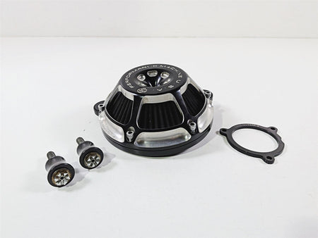 2017 Harley Touring FLHXS Street Glide Performance Machine MAX HP Air Cleaner Kit Black Contrast 577435 {{ shop.shopifyCountryName }} - Mototech271