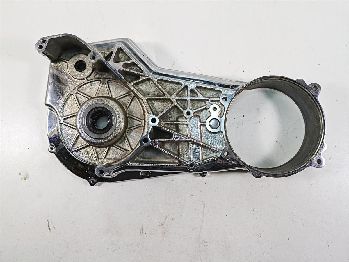 1999 Harley Dyna FXDL Low Rider Inner Primary Drive Chrome Clutch Cover 60681-94 {{ shop.shopifyCountryName }} - Mototech271