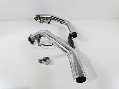 2008 Harley FXDSE CVO Dyna Nice Exhaust Header Heat Shield Set 65825-06 65631-06-Mototech271